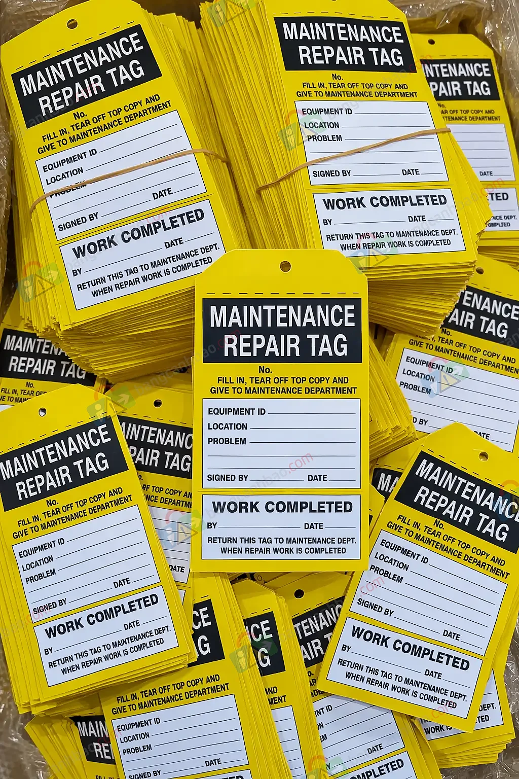 Thẻ Tag Sửa Chữa Bảo Trì (Maintenance Repair Tag)